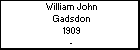 William John Gadsdon