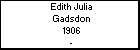 Edith Julia Gadsdon