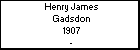Henry James Gadsdon