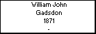 William John Gadsdon