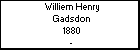 Williem Henry Gadsdon