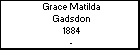 Grace Matilda Gadsdon