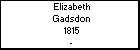 Elizabeth Gadsdon