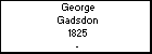 George Gadsdon
