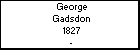 George Gadsdon