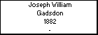 Joseph William Gadsdon