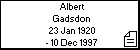 Albert Gadsdon