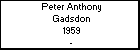 Peter Anthony Gadsdon