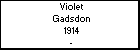 Violet Gadsdon