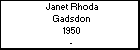 Janet Rhoda Gadsdon