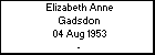 Elizabeth Anne Gadsdon