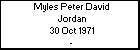 Myles Peter David Jordan
