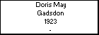 Doris May Gadsdon